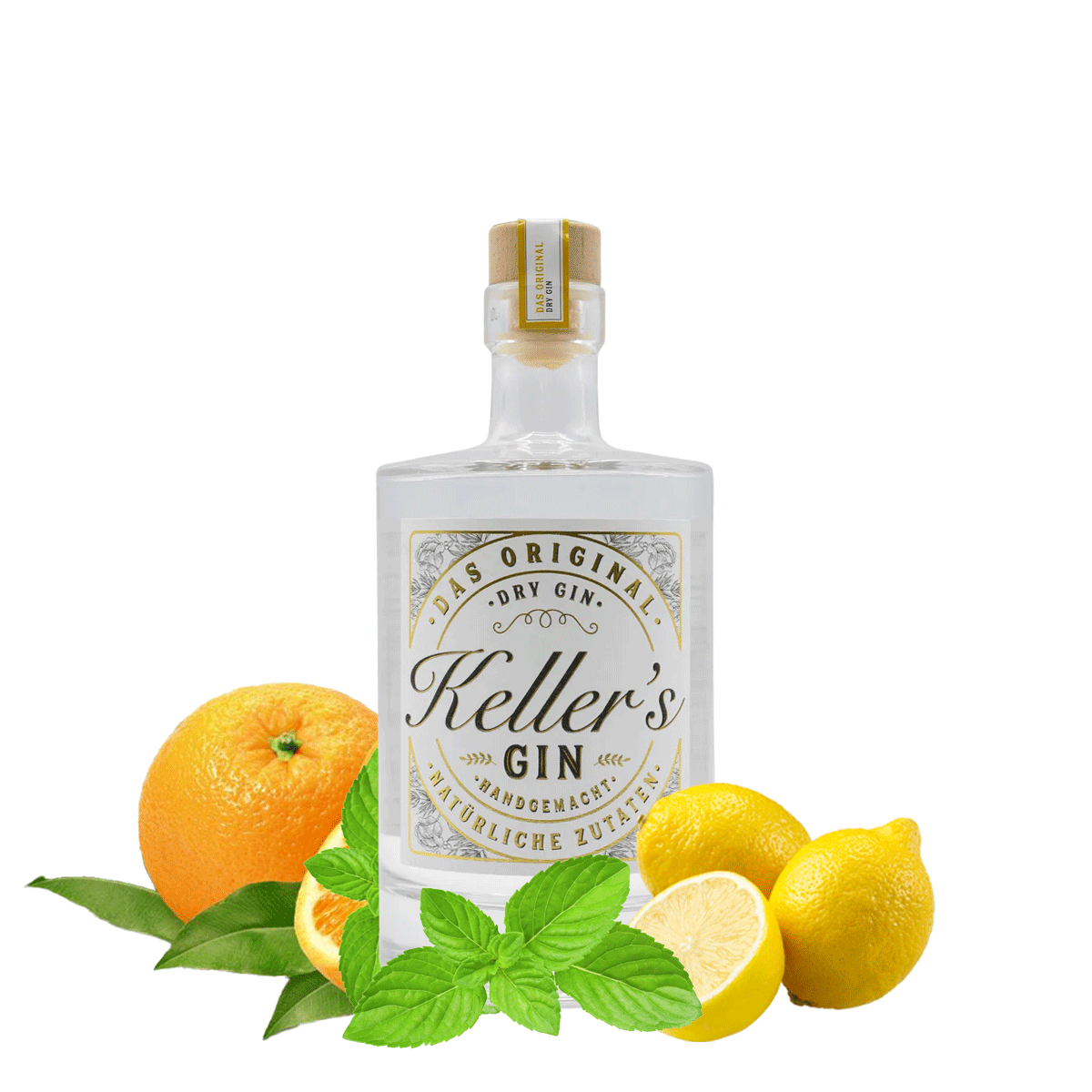 Keller's Dry Gin 0,5L / 40% Vol.