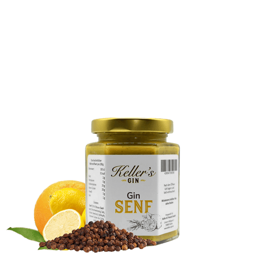 Keller's Gin | Senf / 190 Gramm